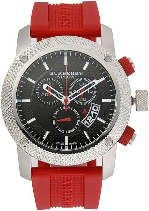 BURBERRY Sport Chronograph Black Dial Analog Watch 